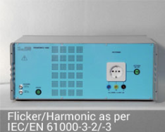 Flicker/Harmonic as per IEC/EN 61000-3-2/-3